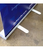 Budget 800mm Wide Pullup Banner with canvas bag