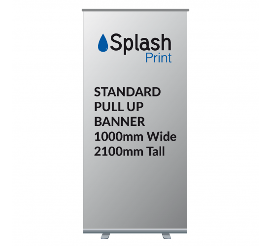 Standard 1000mm Wide Pullup Banner with canvas bag