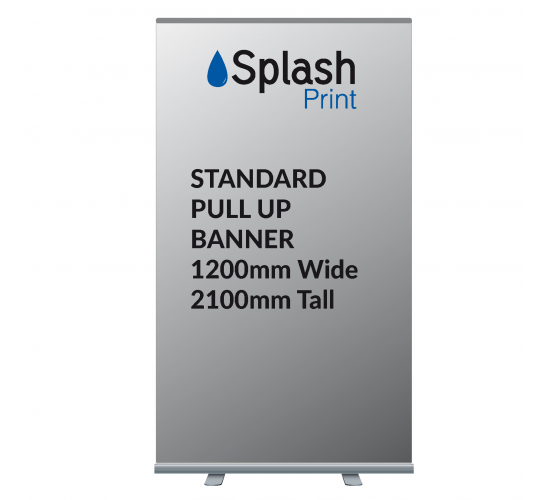 Standard 1200mm Wide Pullup Banner with canvas bag