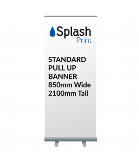 Standard 850mm Wide Pullup Banner with canvas bag