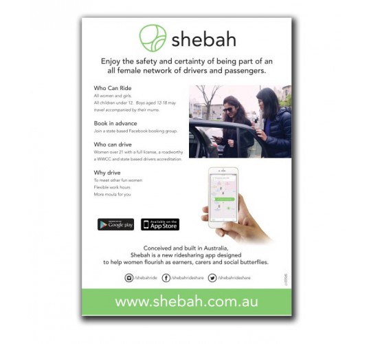  Shebah A5 Promo Flyer